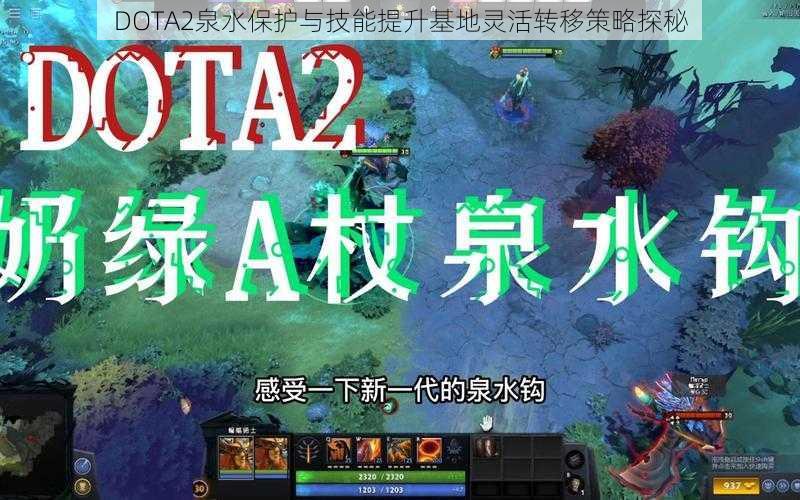 DOTA2泉水保护与技能提升基地灵活转移策略探秘