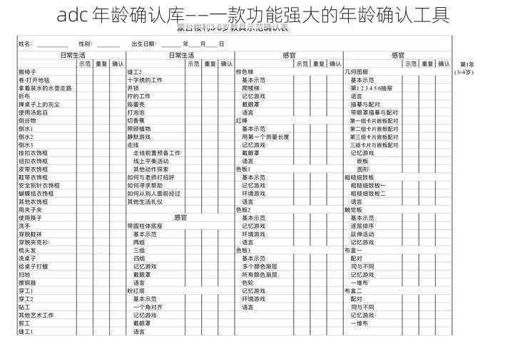 adc 年龄确认库——一款功能强大的年龄确认工具